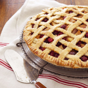 pear cranberry pie