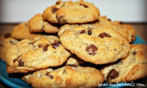 choc chip cookies