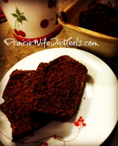 Chocolaty Chocolate chip zucchini bread