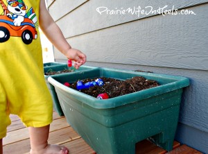 Cowboy C planting bubbles