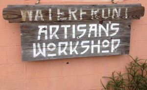 workshop sign