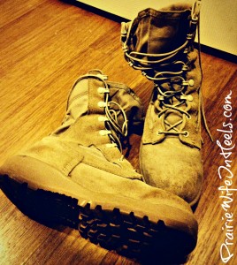 Combat boots