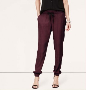 Drapy Ankle Pants Loft