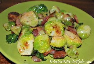 Bacon N' Brussels Sprouts