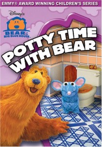 Potty time with bear