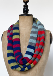 bright stripes scarf