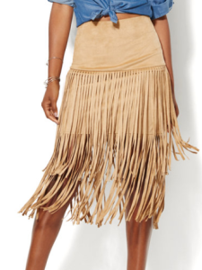 fringe skirt