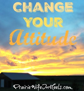 Change your attitude