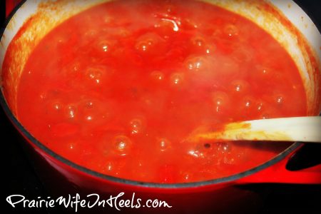 Easy One Pot Homemade Spaghetti Sauce
