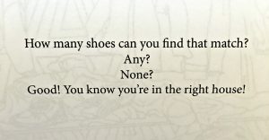 lost shoes