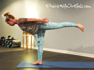 standing yoga pose