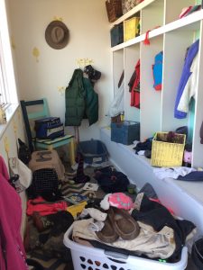 mudroom messy