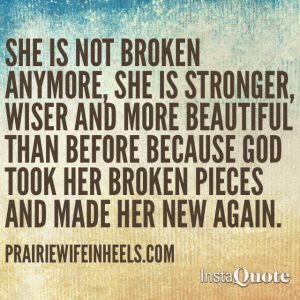 she is not broken