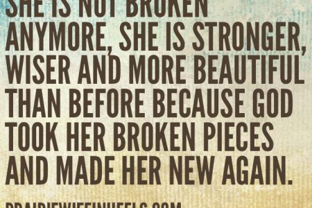 she is not broken