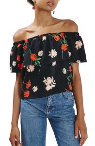 off shoulder top