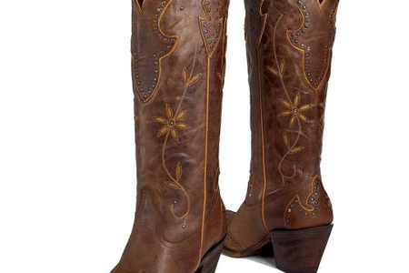 Mulan Tobacco Cowgirl Boots