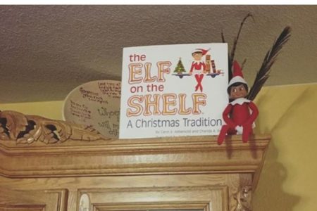 Merry the Elf on a Shelf