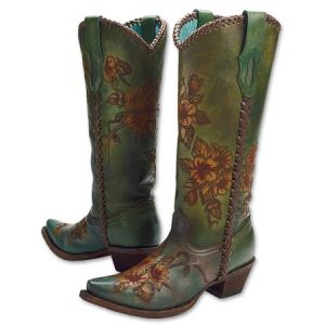 King ranch hand painted boots