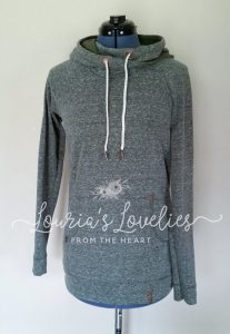 crossover hoodie