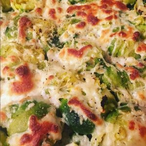 Smashed Brussels Sprouts