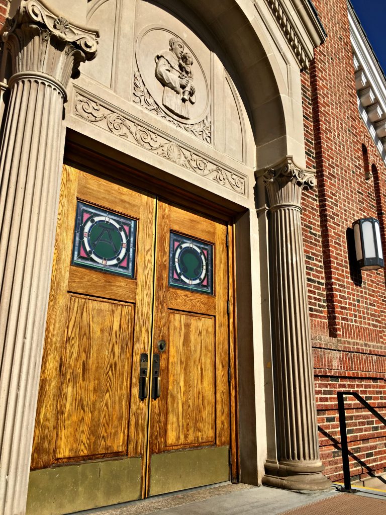 church doors