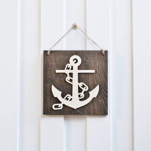 hanging anchor sign