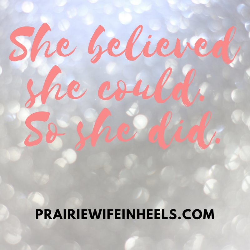 she believed 