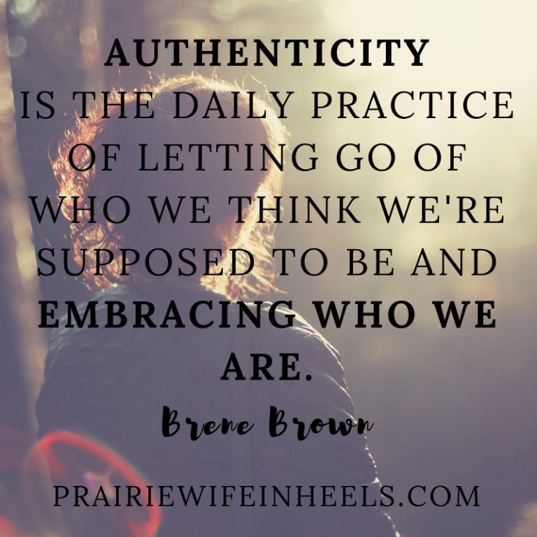 The Gifts of Imperfection by Brene Brown - PrairieWifeinHeels.com