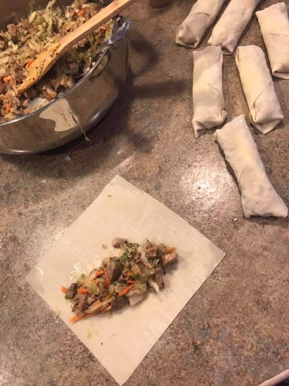 Homemade Egg Rolls - I Am Homesteader