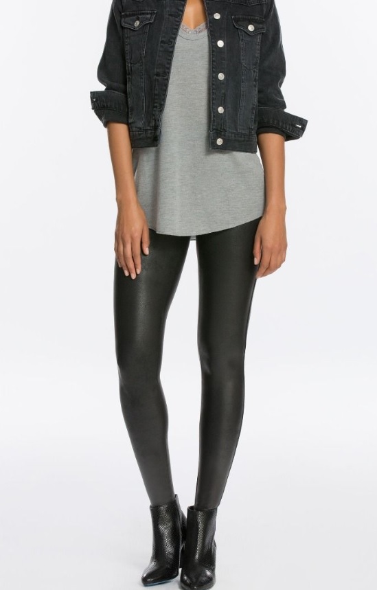 spanx faux leather leggings