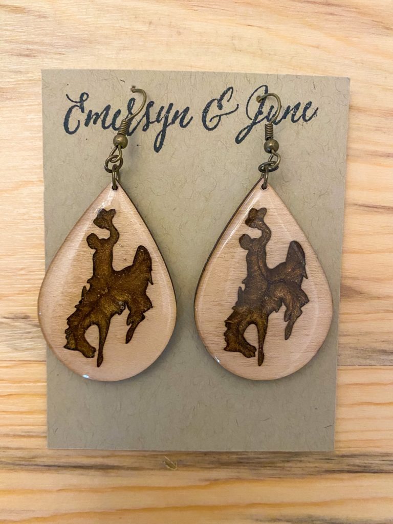 Wyoming Cowboy Earrings