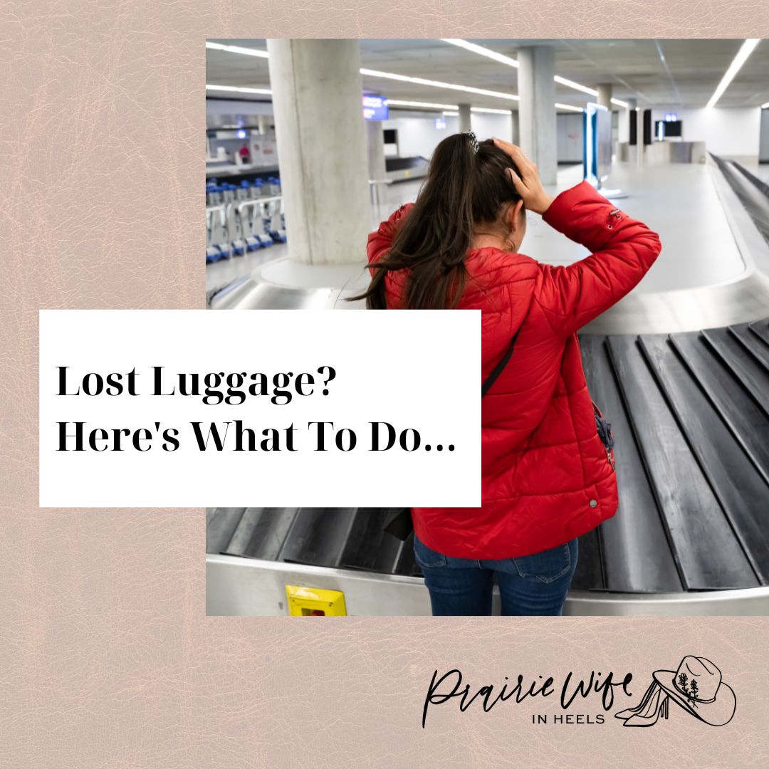 Lost Luggage? Here's What To Do...