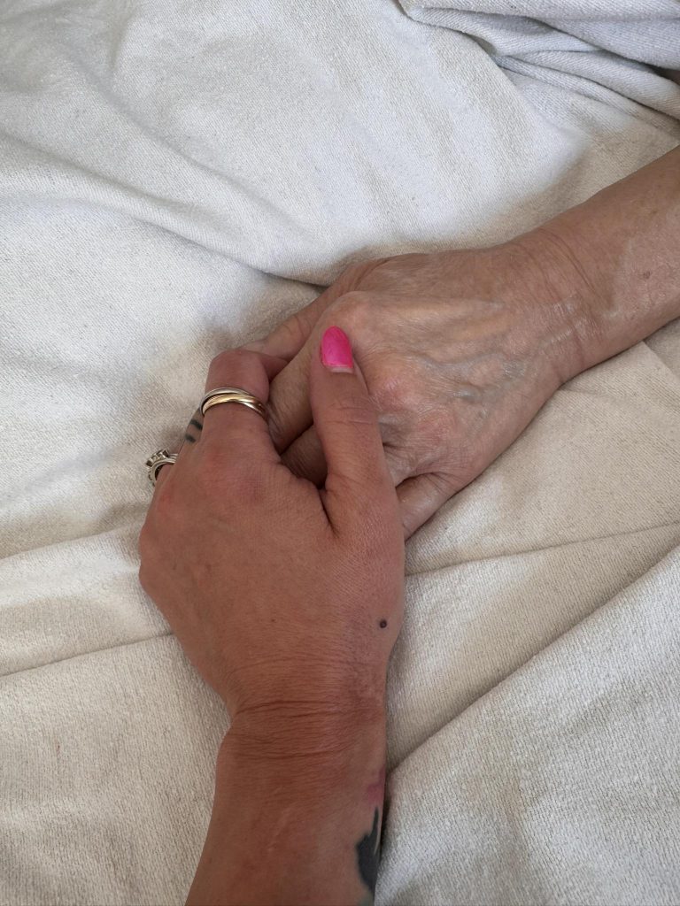 Lots of time spent like this...