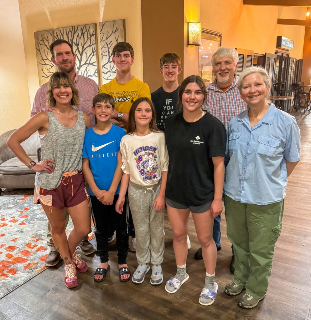 My parents' last visit to Wyoming before my mom got sick.